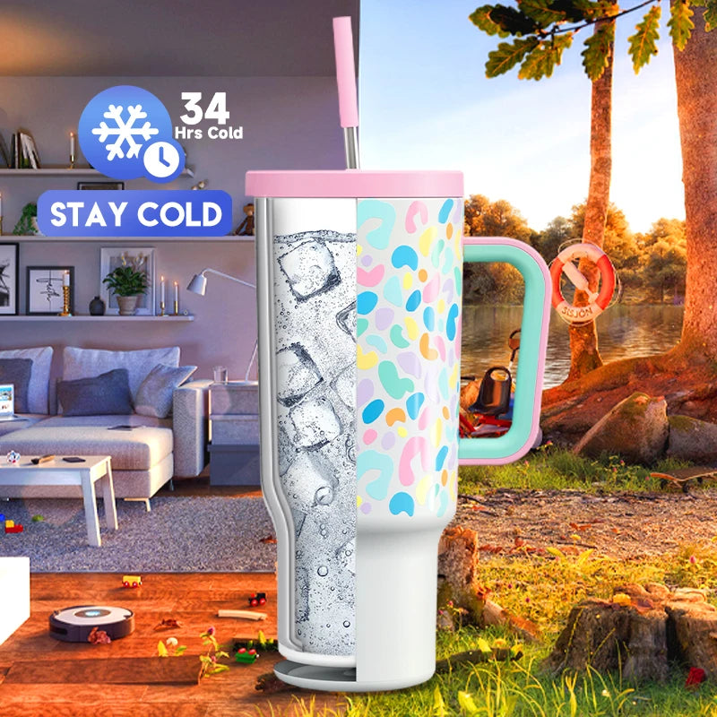 HydraFlow 40oz Insulated Travel Tumbler