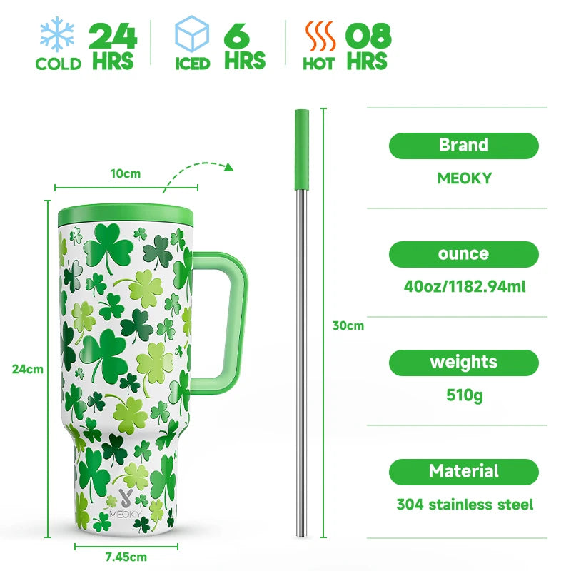 HydraFlow 40oz Insulated Travel Tumbler