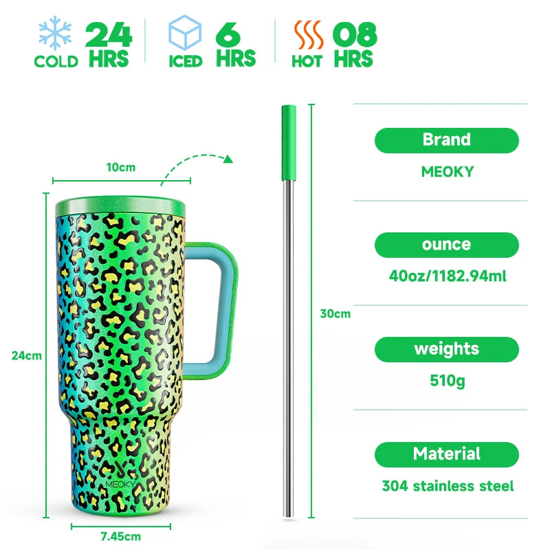 HydraFlow 40oz Insulated Travel Tumbler
